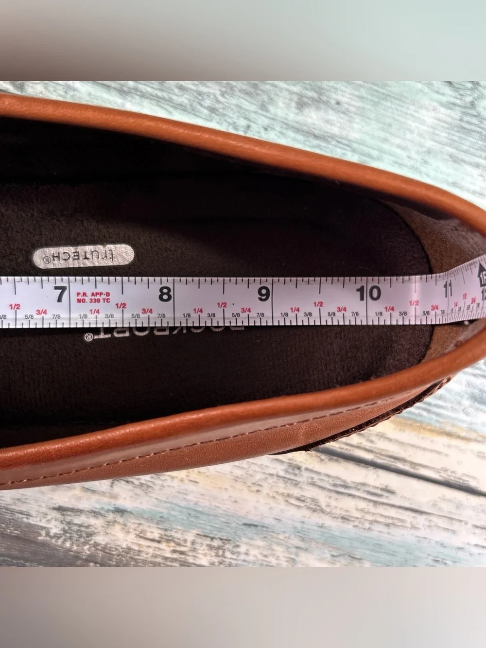 Rockport Penny Loafer Mens Size 9M Brown Leather Moc Toe Dress Work Comfort Shoe